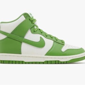 Nike Dunk High Retro Chlorophyll US Size 8 Womens- Worn a few times